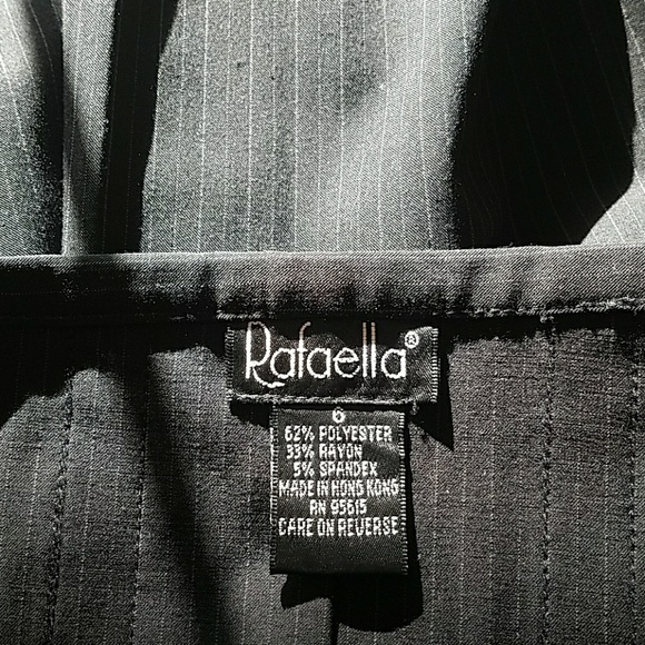 Pinstripe Pleated Career Skirt - Picture 7 of 7